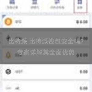 比特派 比特派钱包安全吗？专家详解其全面优势