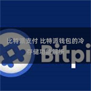 比特派支付 比特派钱包的冷存储功能解析