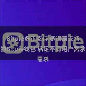 Bitpie多币支持 多语言支持的Bitpie钱包 满足不同用户需求